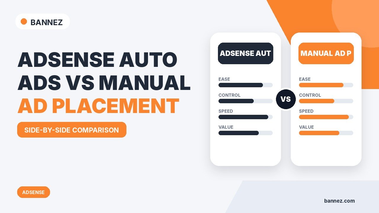AdSense Auto Ads vs Manual Ad Placement