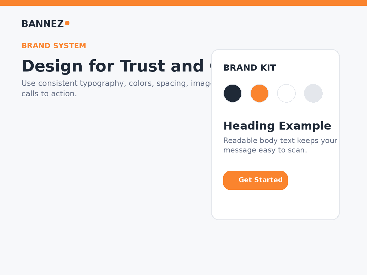 Squarespace website branding visual showing consistent colors typography buttons spacing and readable design