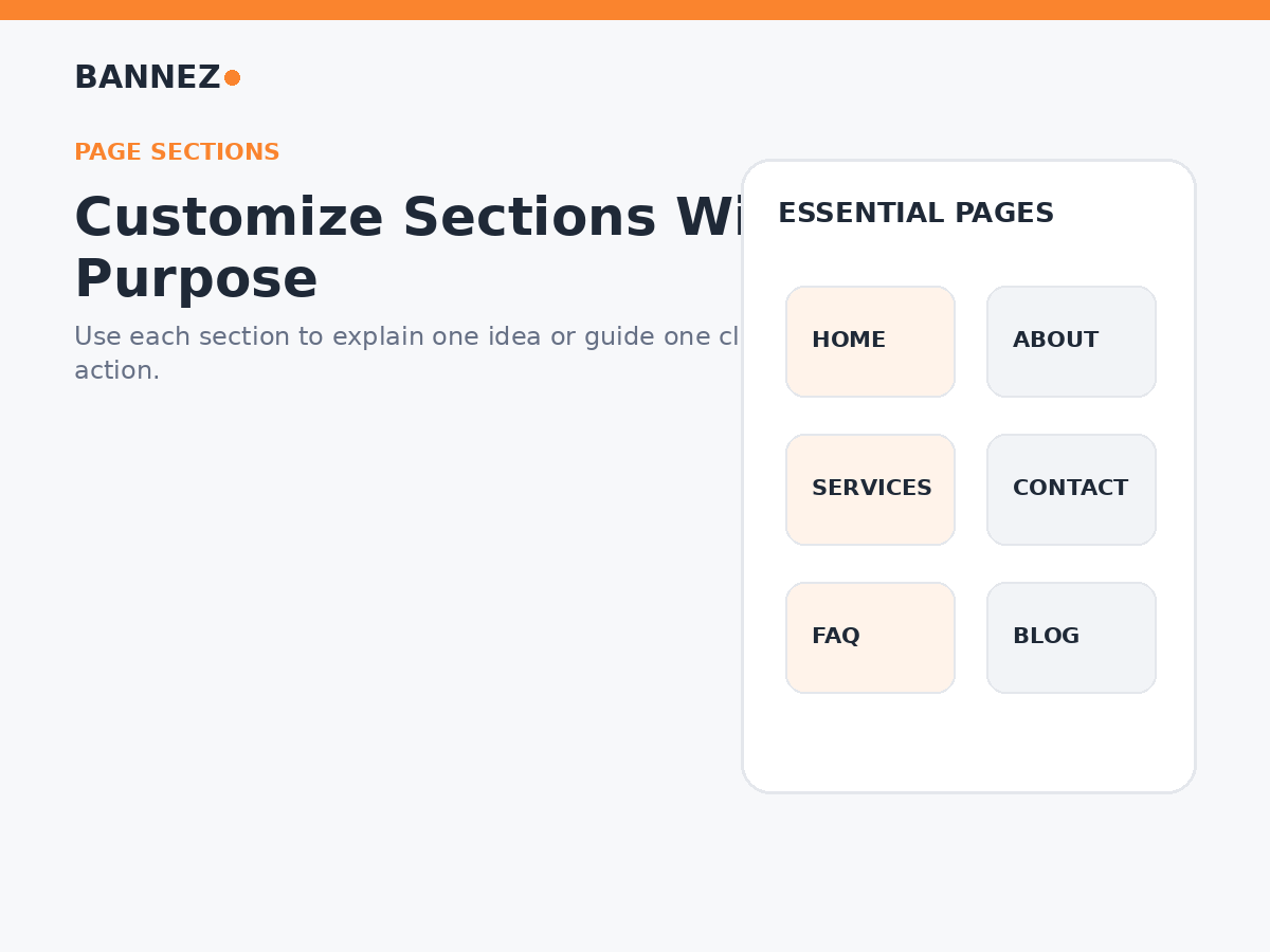 Squarespace page sections customization visual for content blocks layouts calls to action and reusable sections