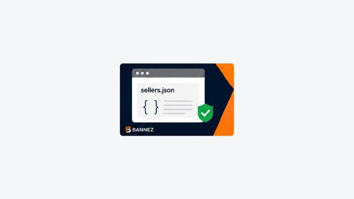 What is sellers.json visual explaining programmatic seller transparency