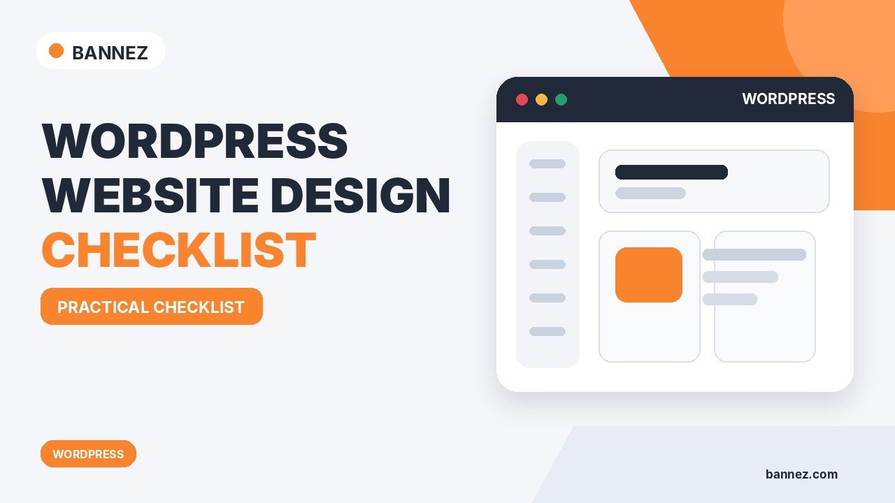 WordPress Website Design Checklist for Small Businesses